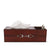 Vagabond House Equestrian Premium Genuine Leather Bit Office Tissue Box