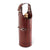 Vagabond House Equestrian Premium Genuine Leather Bit Single Wine Bottle Carrier