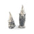 Vagabond House Holidays Gnome Pewter Salt and Pepper