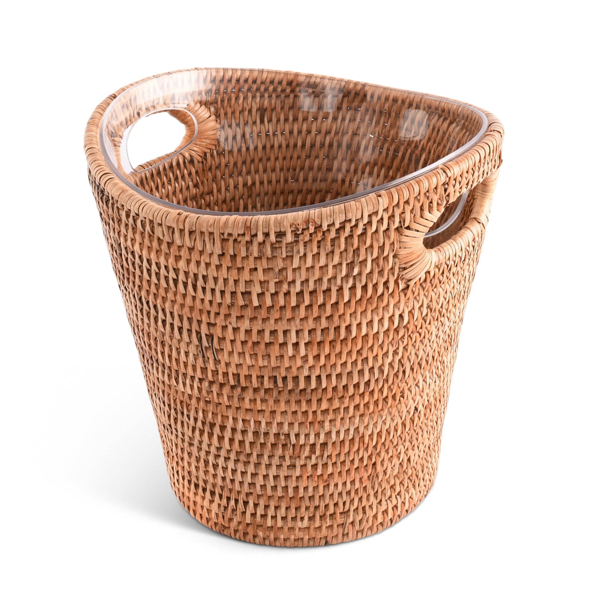 Vagabond House Replacement Hand Woven Rattan Wicker Champagne Bucket  / Ice Bucket