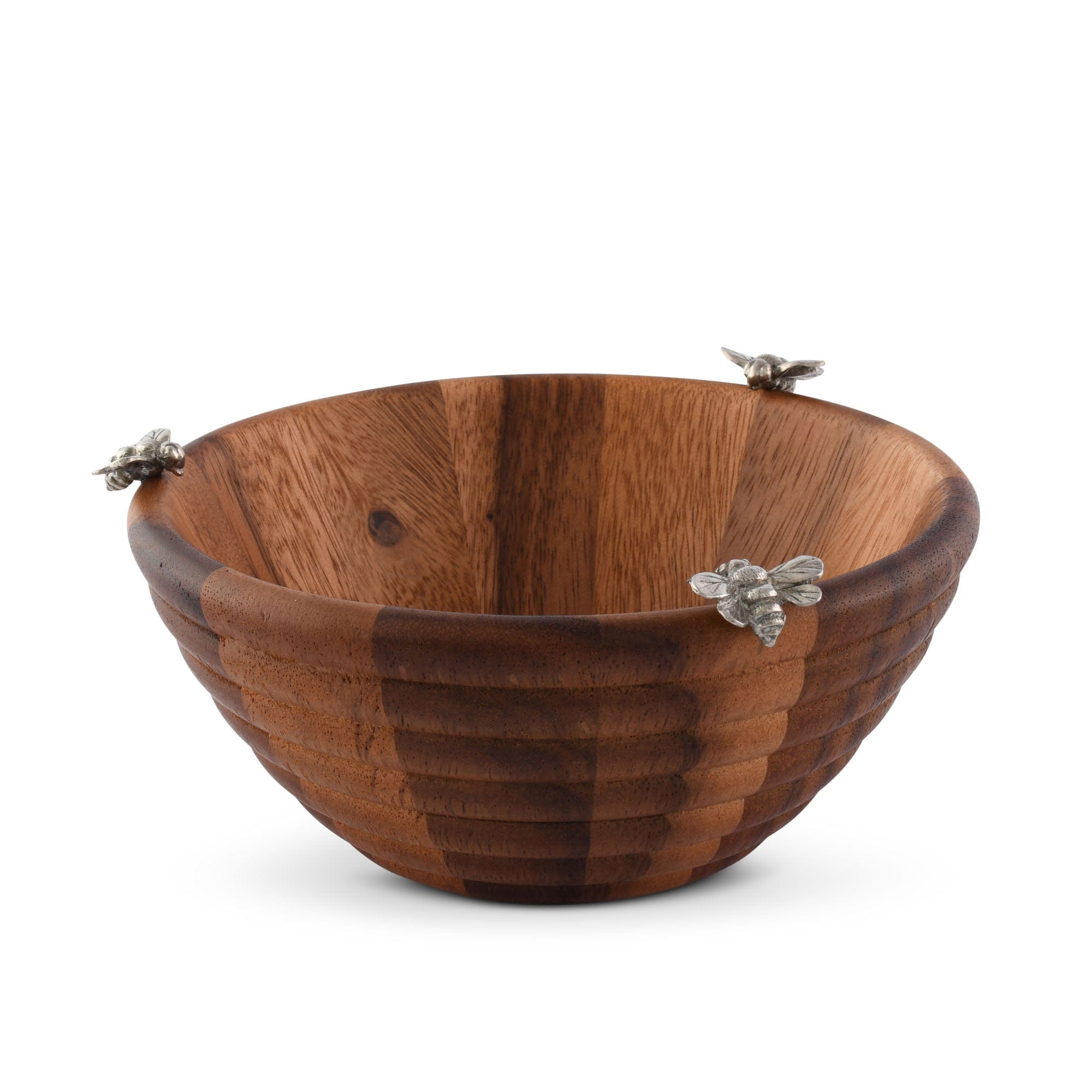 Vagabond House Arche of Bees Bee Hive Salad Bowl - Single Serve