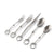 Vagabond House Equestrian Bit Five piece Flatware Set - Stainless Steel Matt Silver