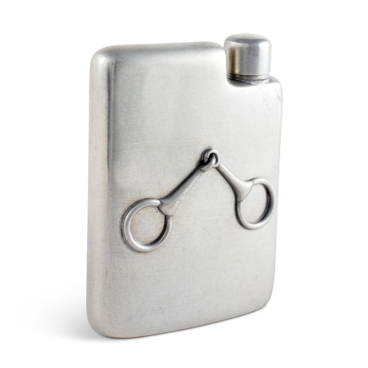 Vagabond House Equestrian Equestrian Pewter Flask