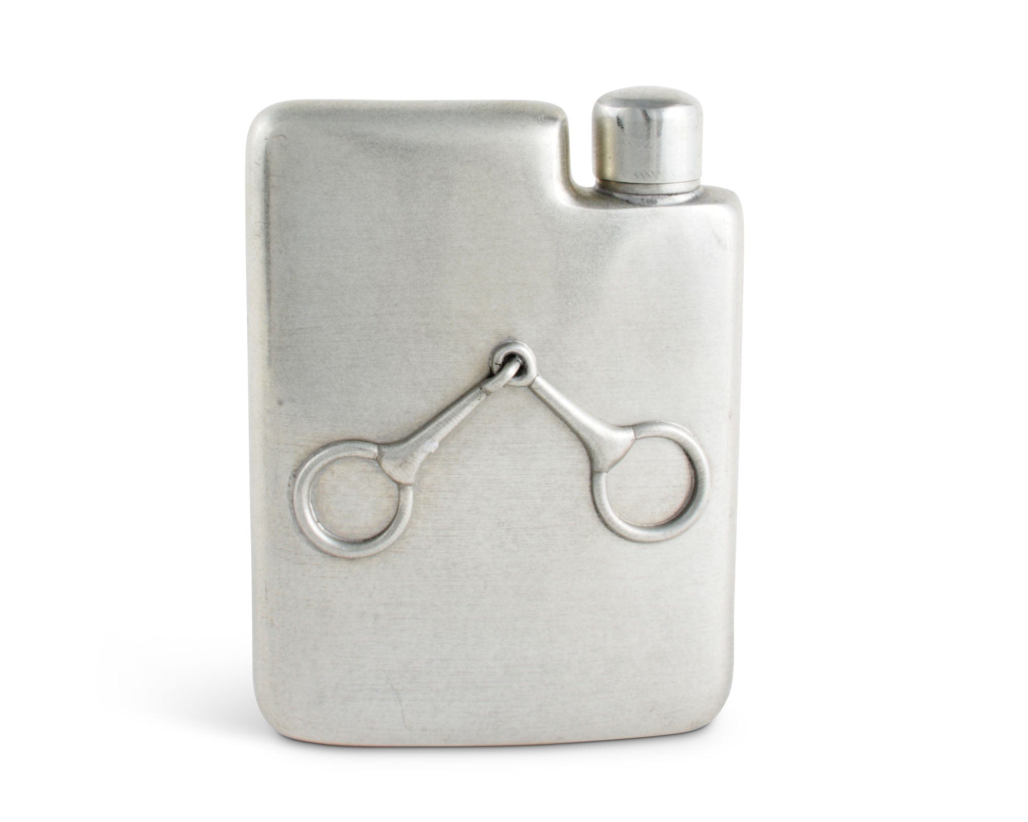 Vagabond House Equestrian Equestrian Pewter Flask