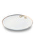 Vagabond House Equestrian Gold Bit Bone China Round Dinner Plate Gold Rim