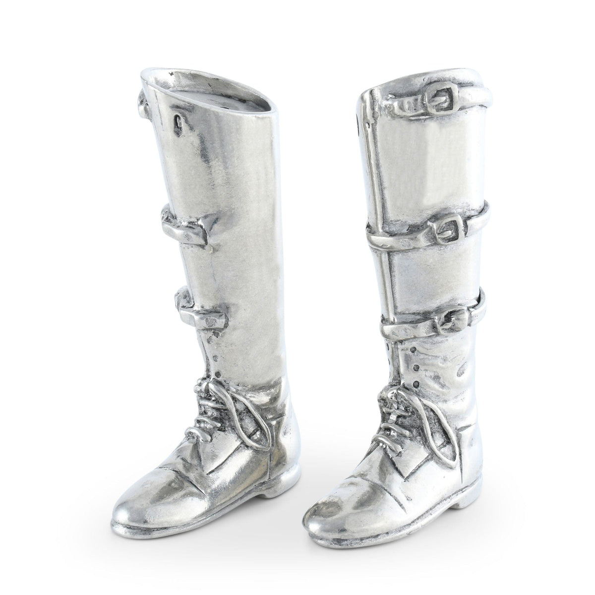 Vagabond House Equestrian Riding Boot Salt &amp; Pepper Set