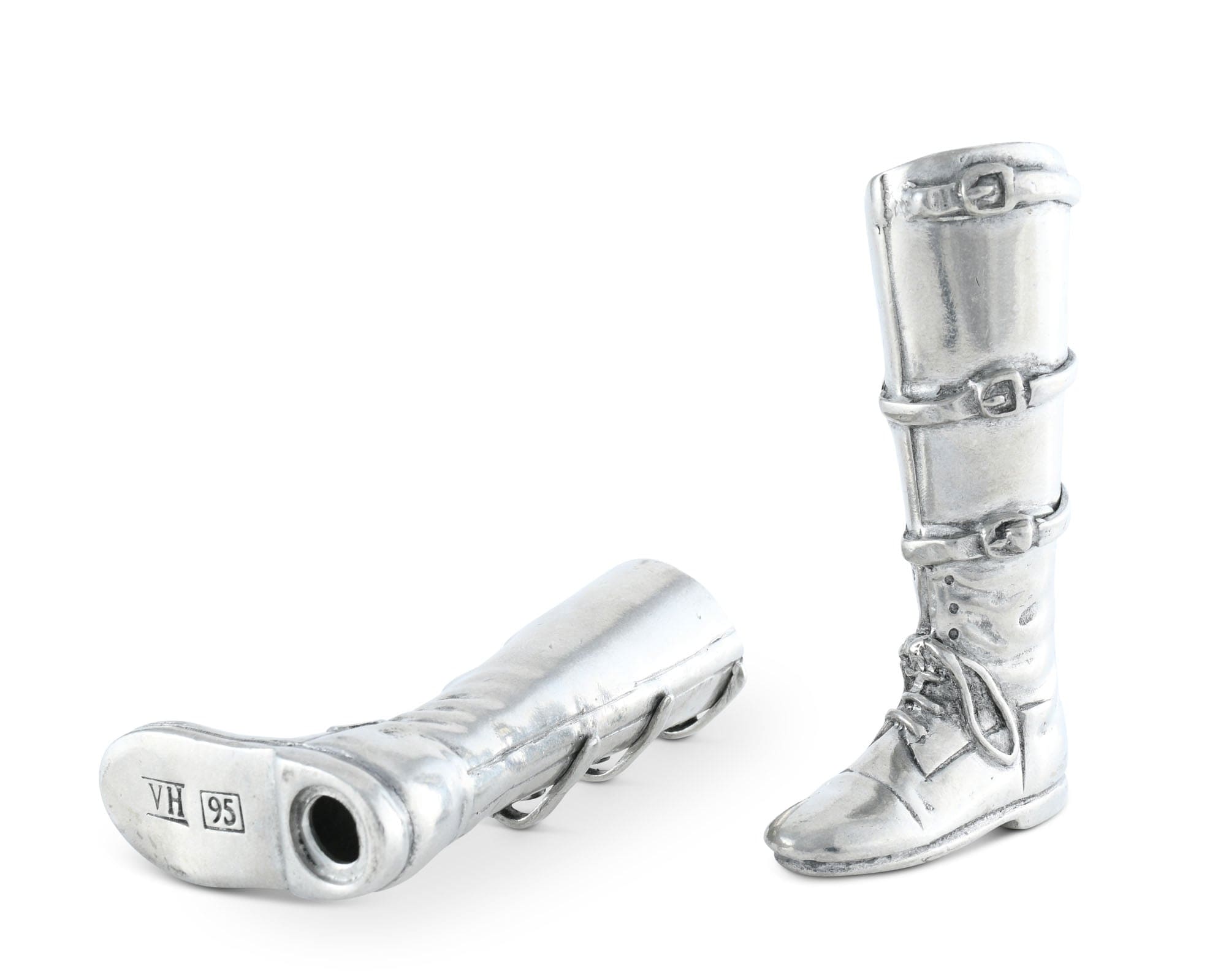 Vagabond House Equestrian Riding Boot Salt & Pepper Set