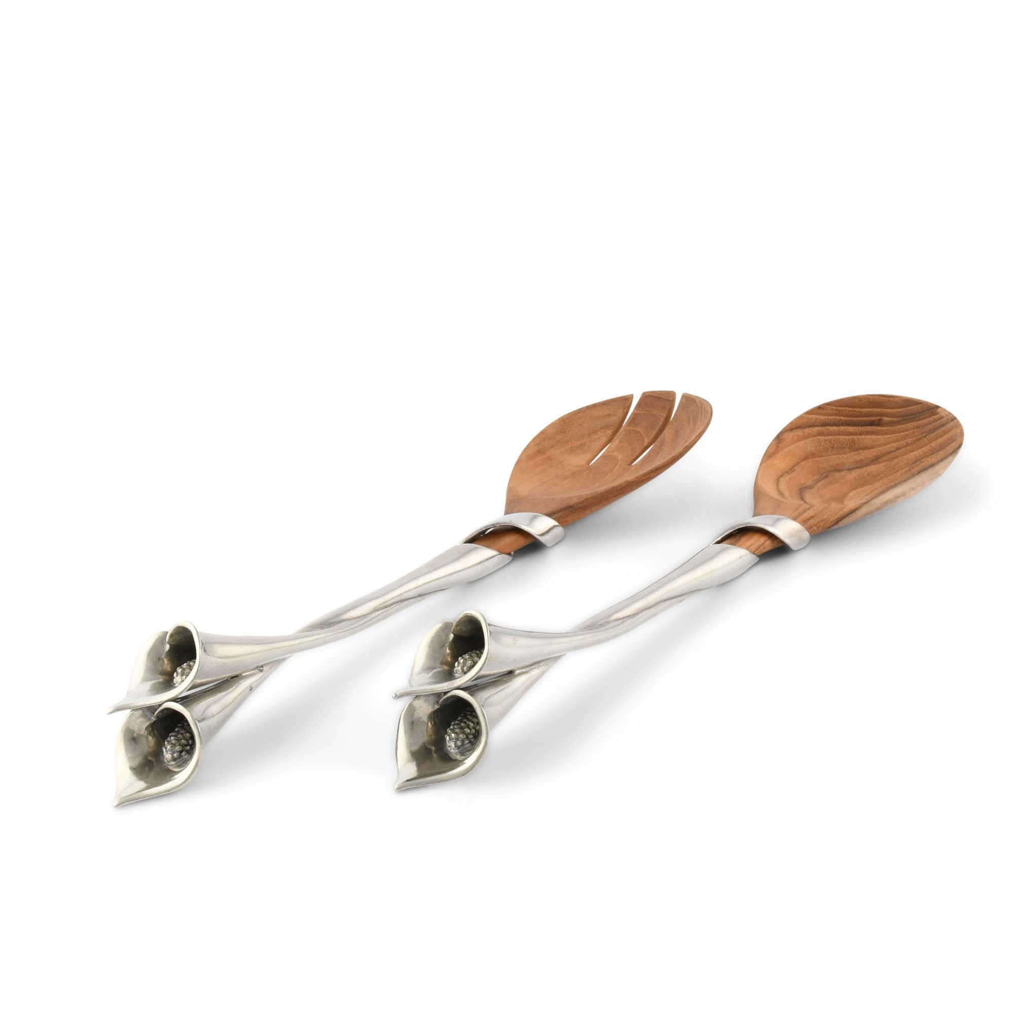 Vagabond House Farmer's Market Lily Salad Servers