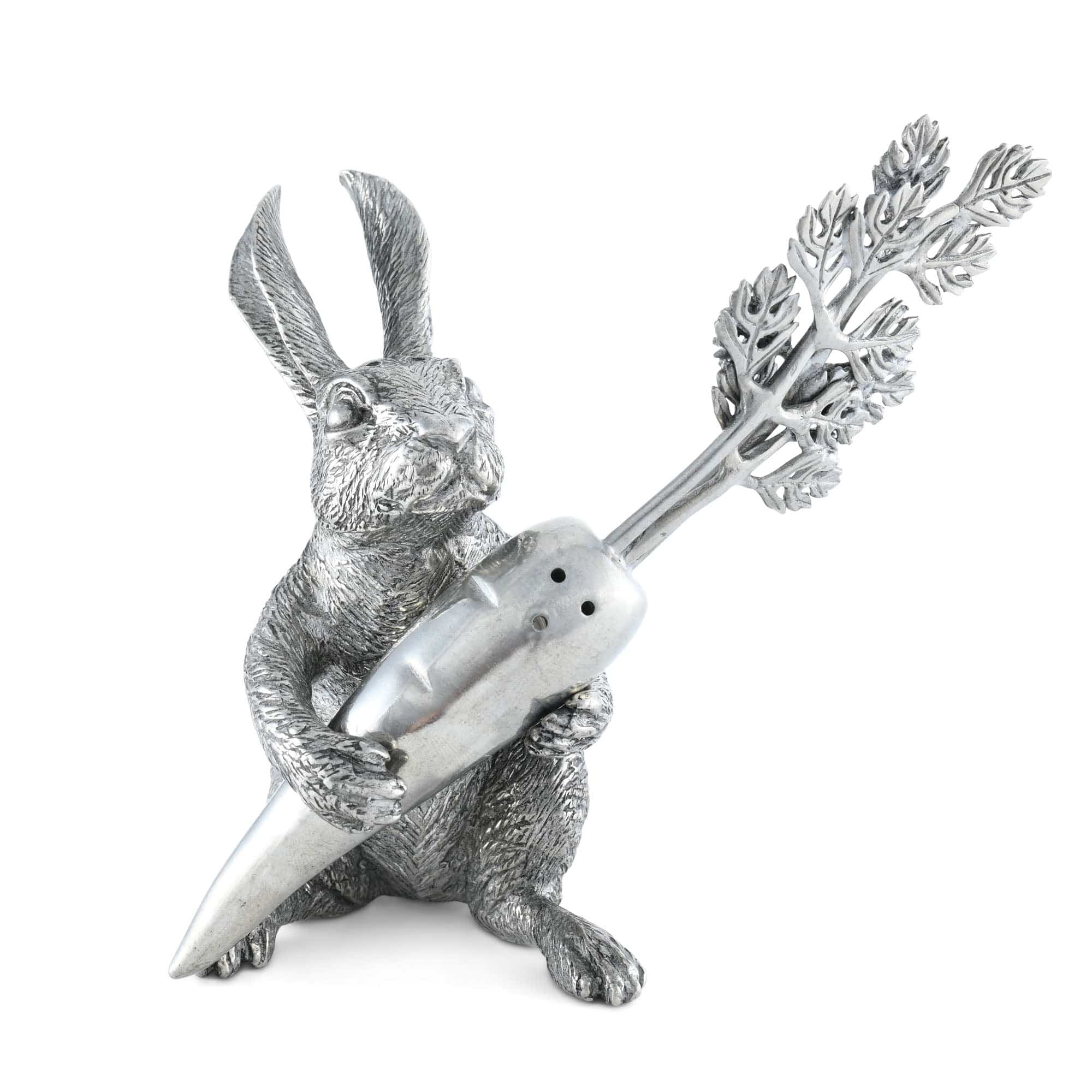 Vagabond House Garden Friends Rabbit Carrot Salt & Pepper Set