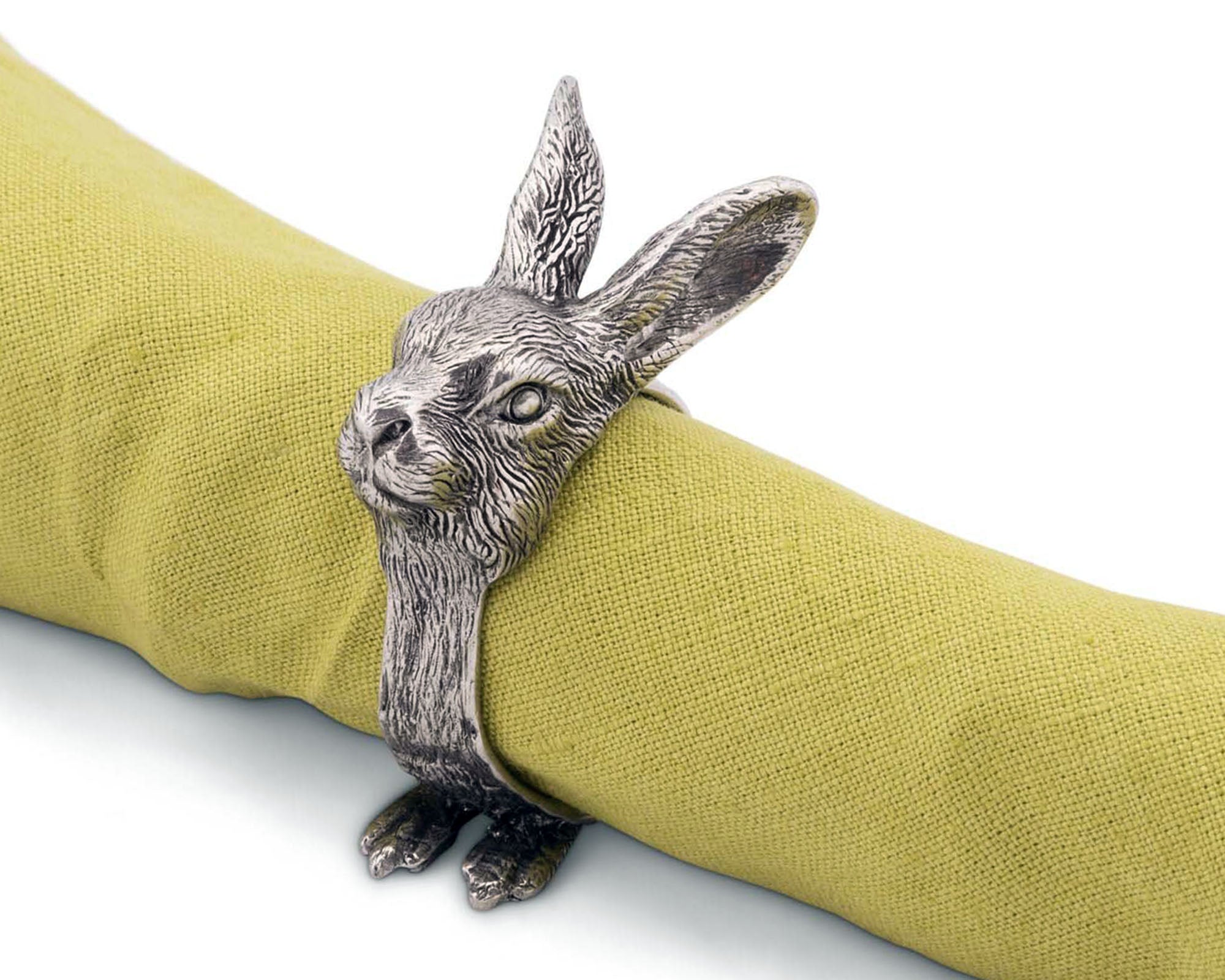 Vagabond House Garden Friends Rabbit Napkin Rings