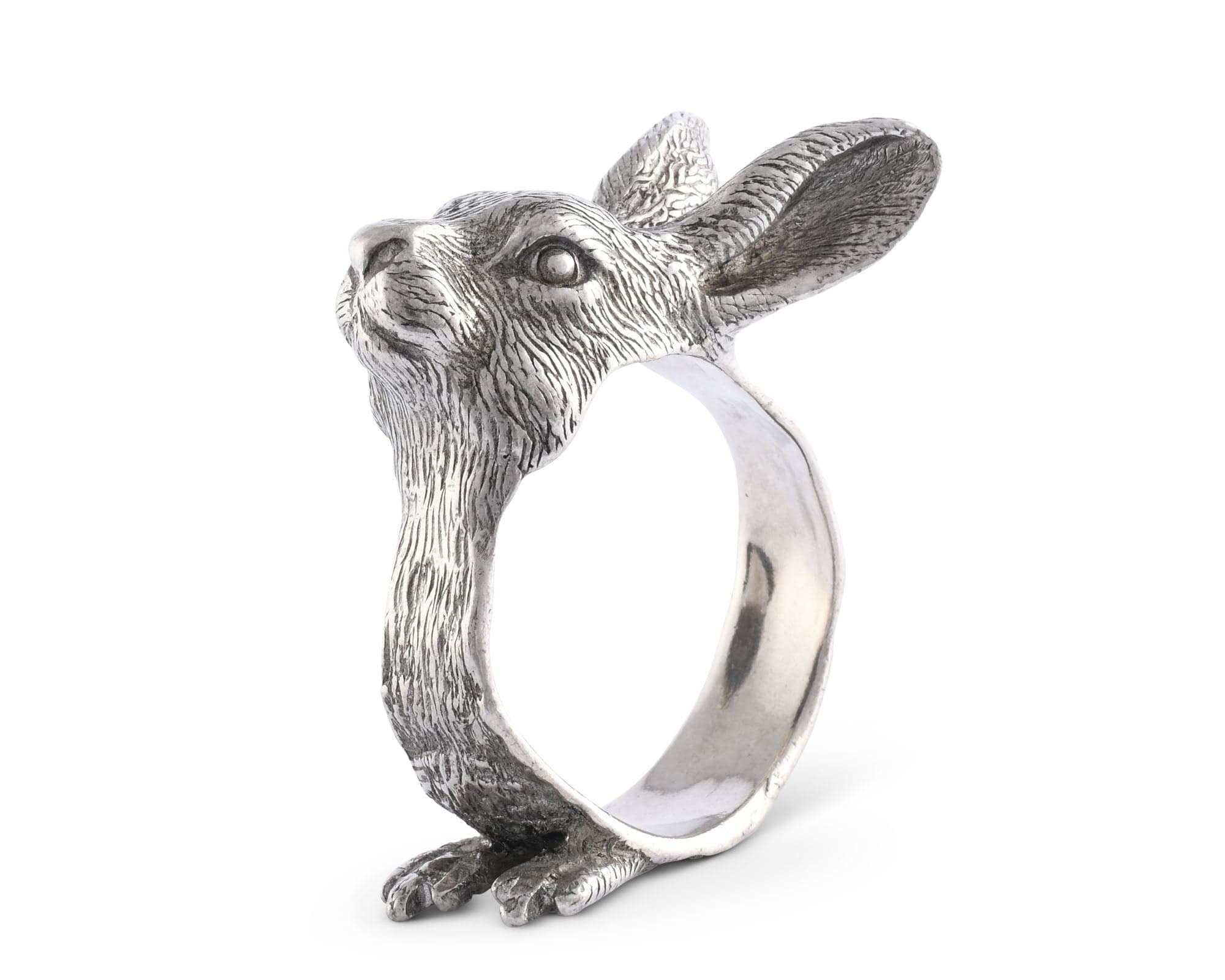 Vagabond House Garden Friends Rabbit Napkin Rings