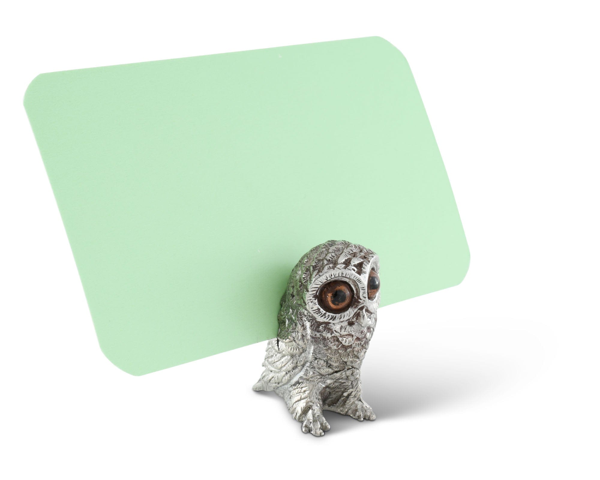 Vagabond House Harvest Owl Place Card Holder