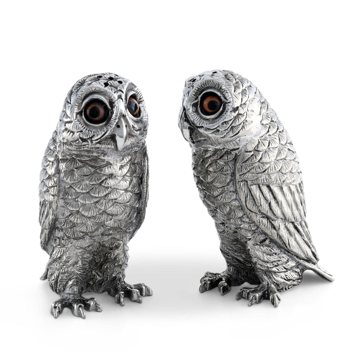 Vagabond House Harvest Owl Salt &amp; Pepper Set