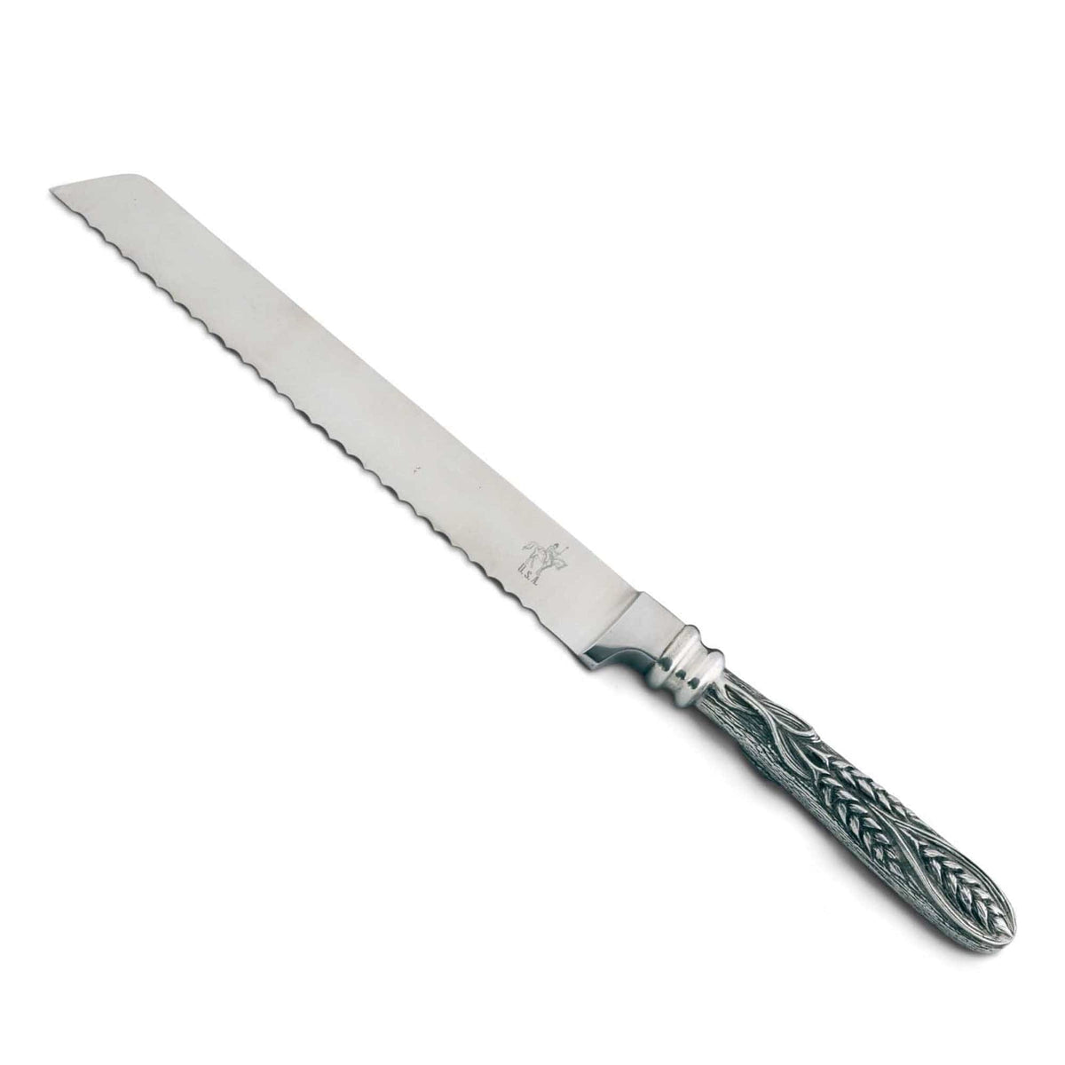 Vagabond House Harvest Pewter Wheat Harvest Bread Knife