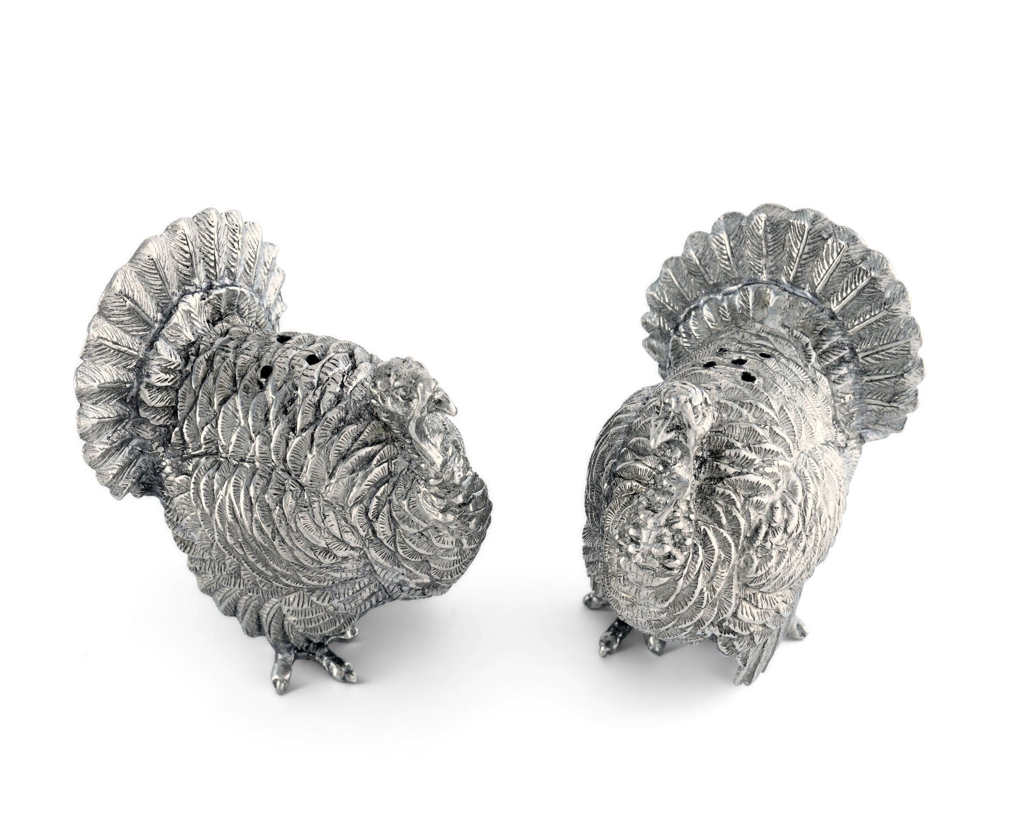 Vagabond House Harvest Turkey Salt & Pepper Set