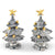 Vagabond House Holidays Christmas Tree Salt and Pepper