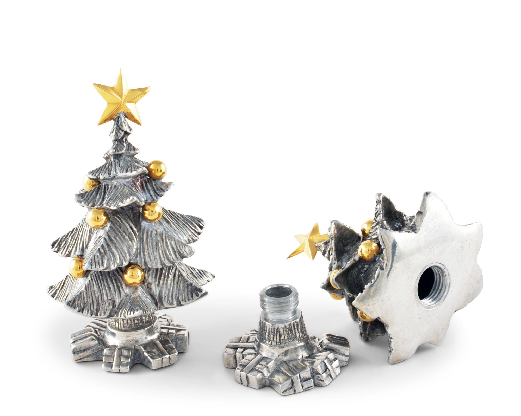 Vagabond House Holidays Christmas Tree Salt and Pepper