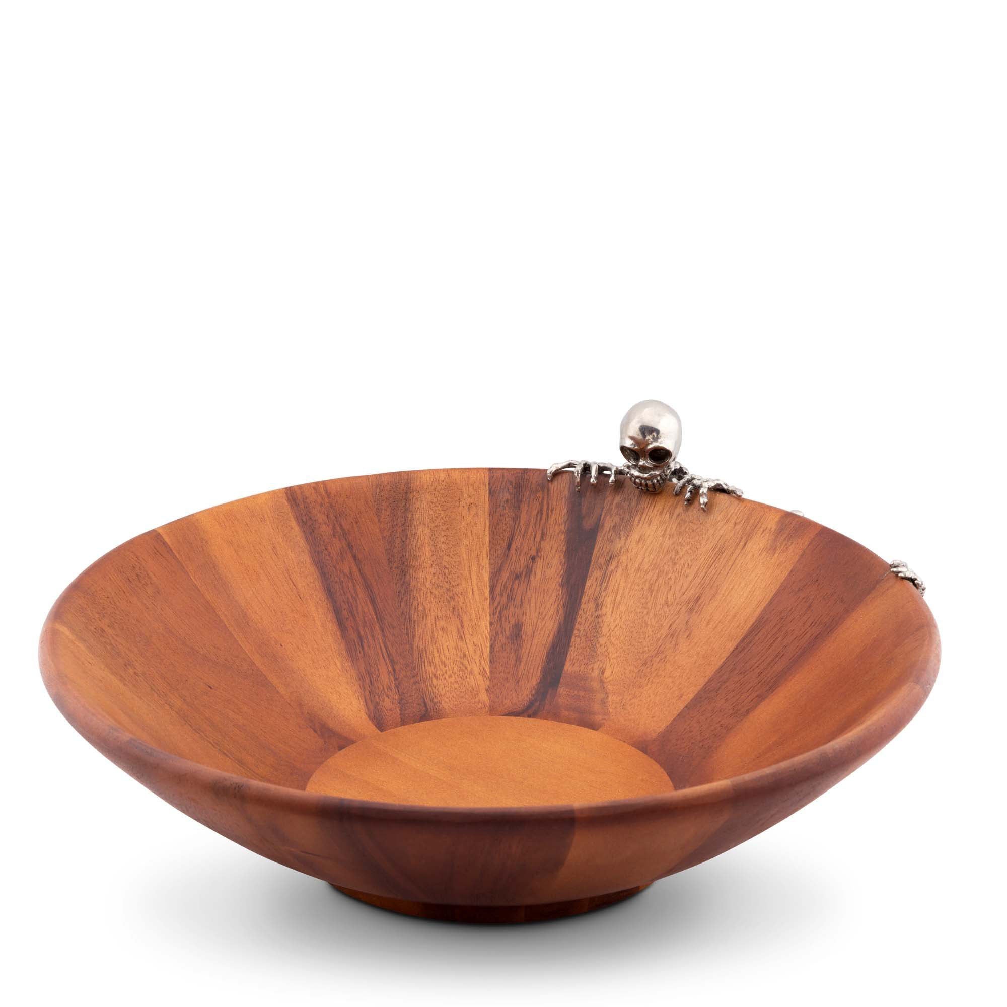 Vagabond House Holidays Skeleton Salad Bowl