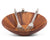 Vagabond House Holidays Skeleton Salad Bowl