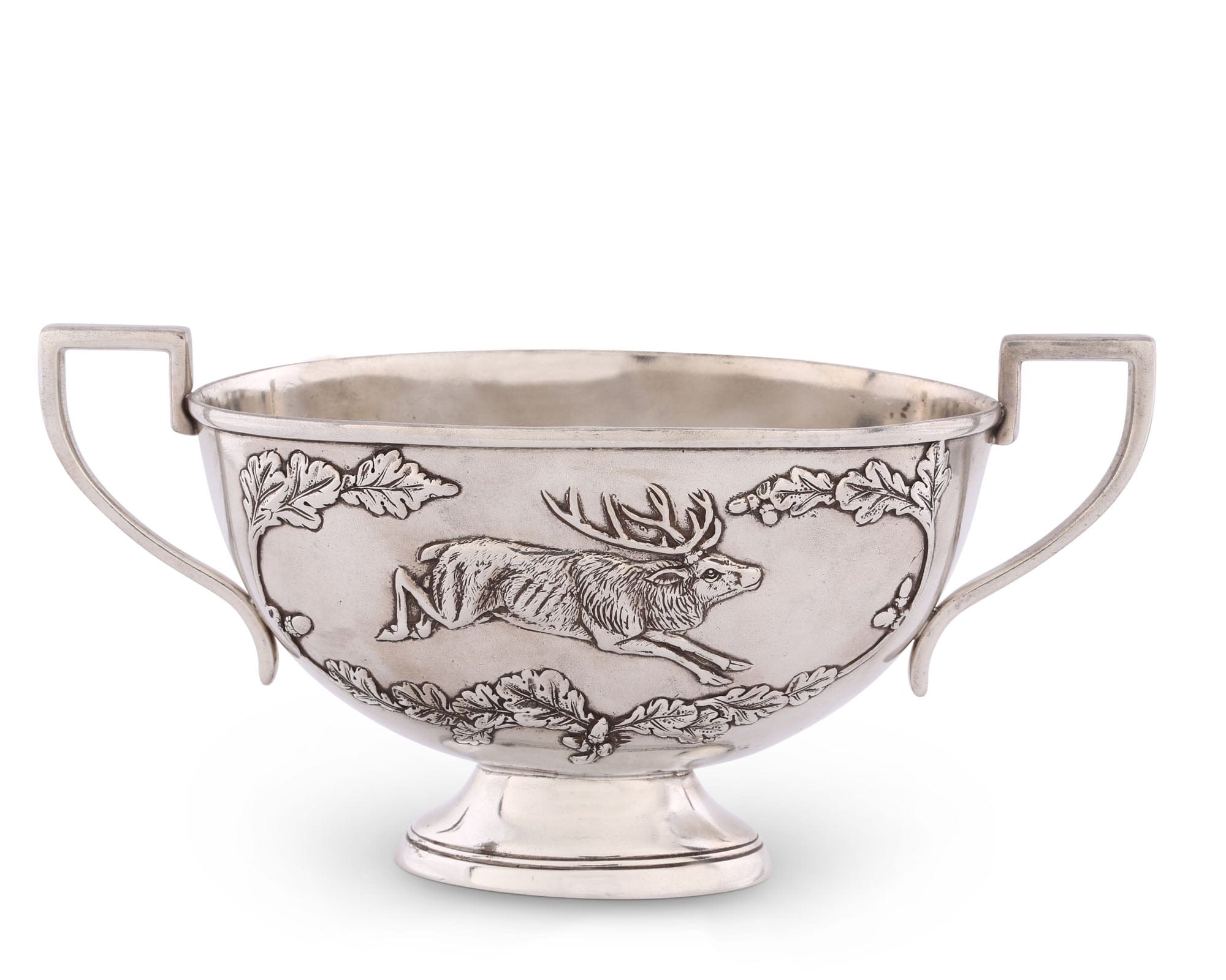 Vagabond House Lodge Style Noble Elk Pewter Gravy Boat