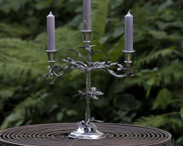 Lodge 3'' H Pewter Candle Accessories