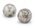 Vagabond House Medici Living Pewter World Globe Salt & Pepper Set