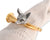 Vagabond House Morning Hunt Golden Hunt Horn Napkin Ring