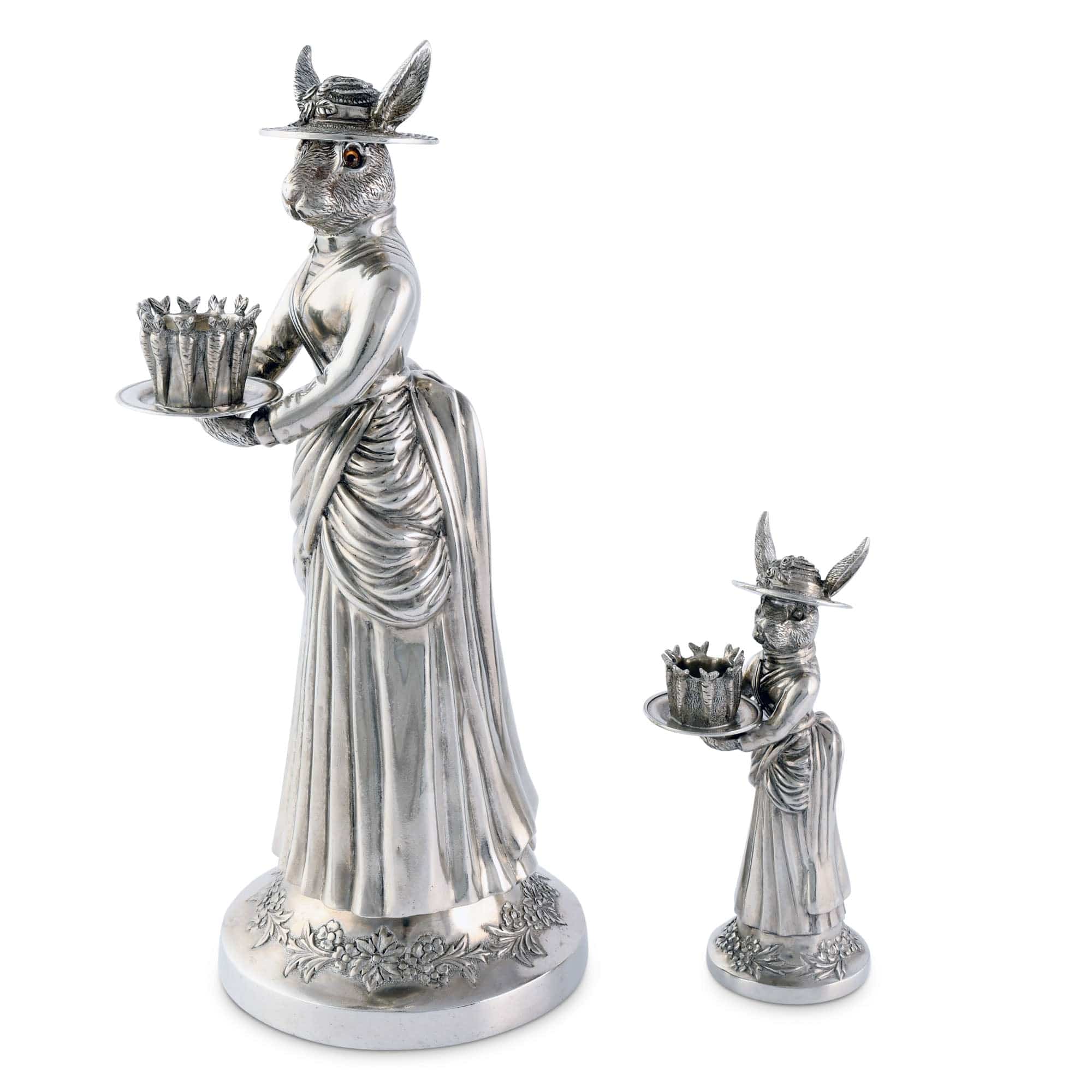 Vagabond House Morning Hunt Lady Hare Short Candlestick