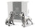 Vagabond House Morning Hunt Pewter Hunting Dogs Salt & Pepper Set