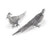 Vagabond House Morning Hunt Pewter Pheasant Statuettes