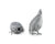 Vagabond House Morning Hunt Standing Quails Salt & Pepper Set