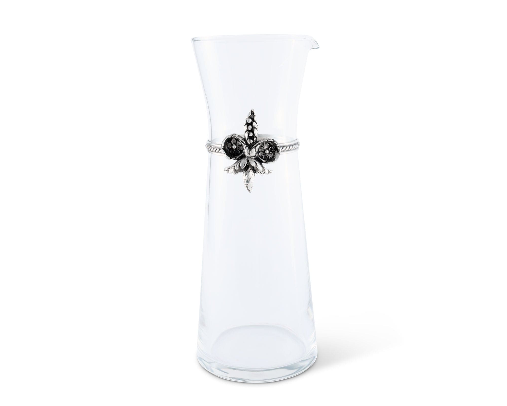 Vagabond House Provencal Fleur De Lis Wine Carafe