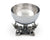 Vagabond House Safari Stainless Nut Bowl - Pewter Elephant Base