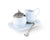 Vagabond House Sea and Shore Coastal Tide Creamer Set