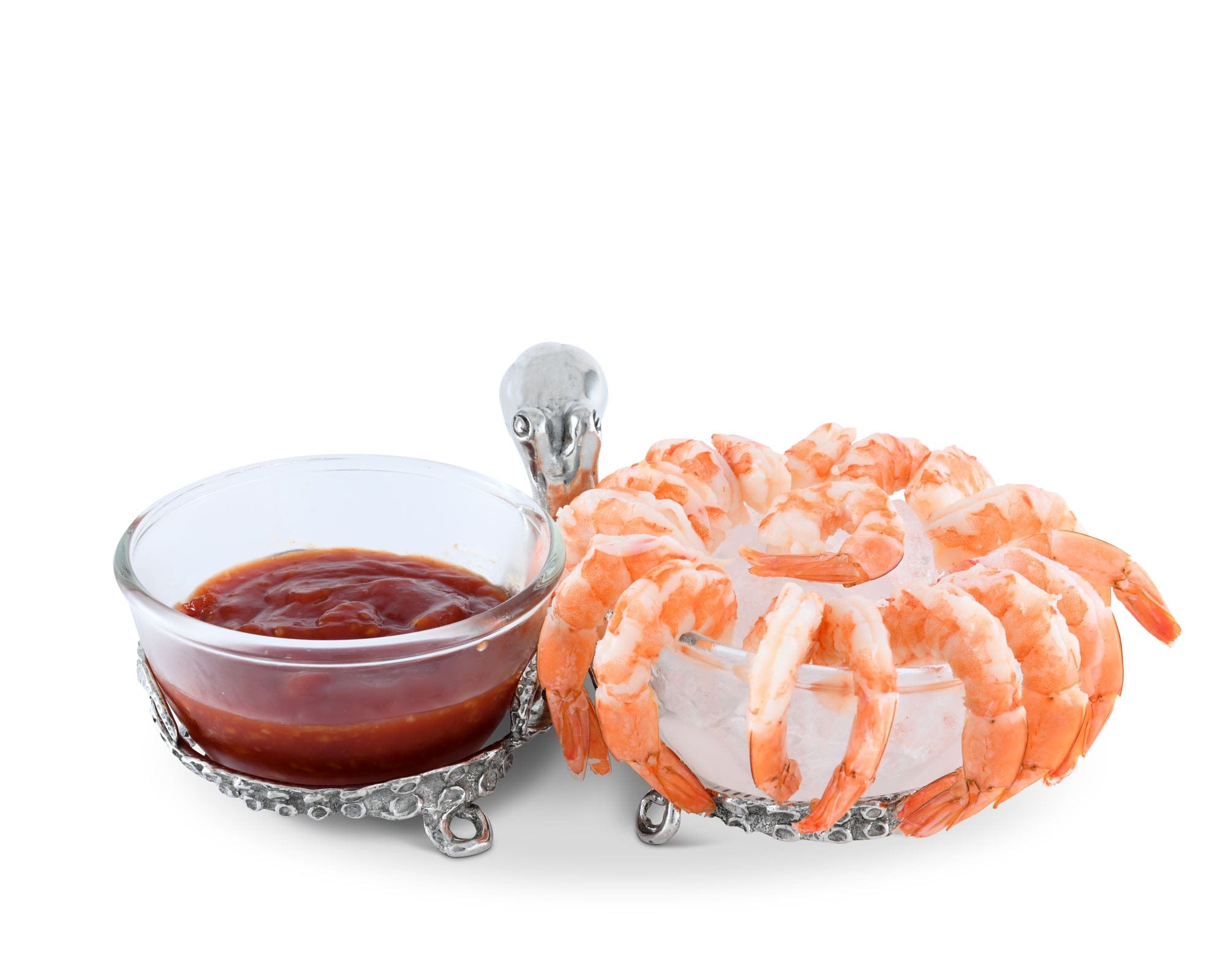 Vagabond House Sea and Shore Octopus Double Condiment Bowls