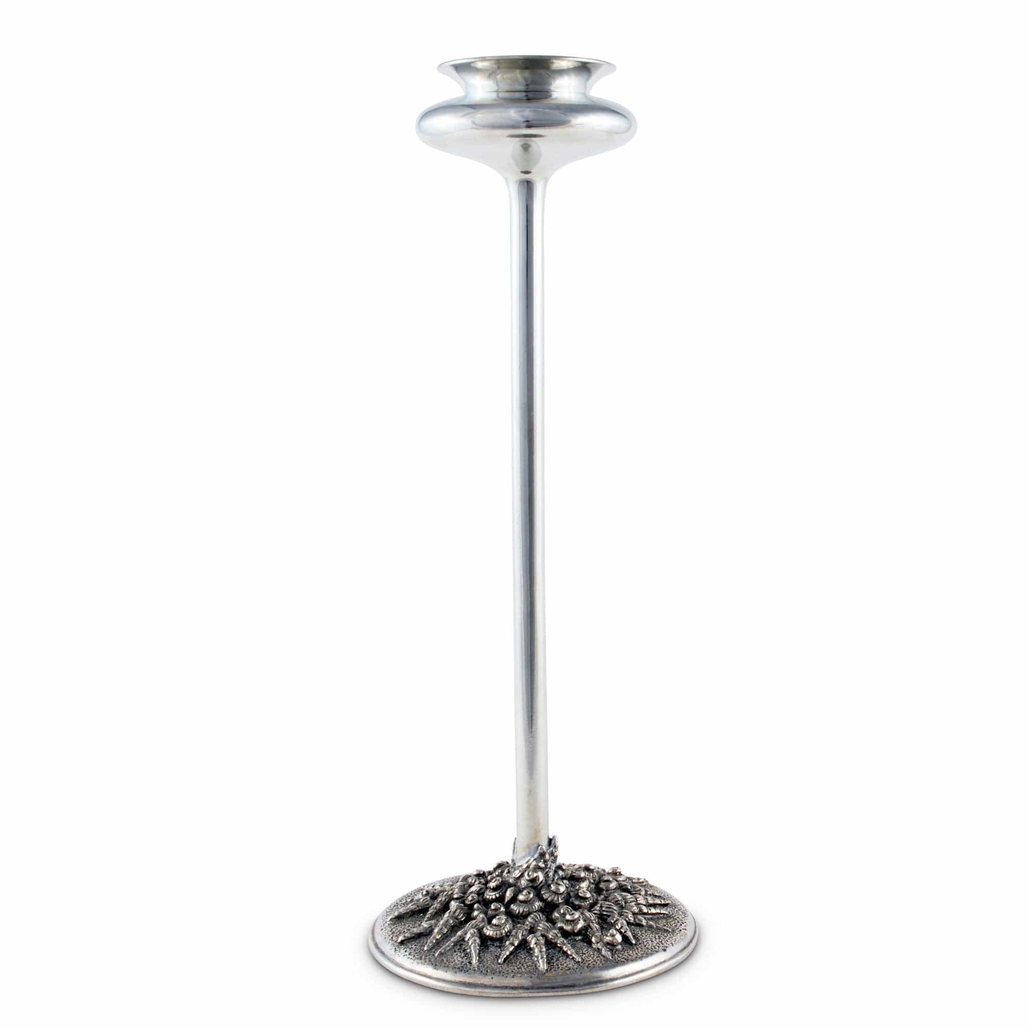 Vagabond House Sea and Shore Tall - 11.5" Height Coastal Tide Candlestick Taper / Tea Light