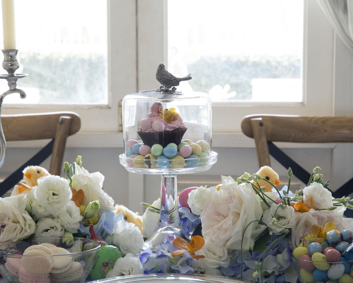 Bird cake outlet stand