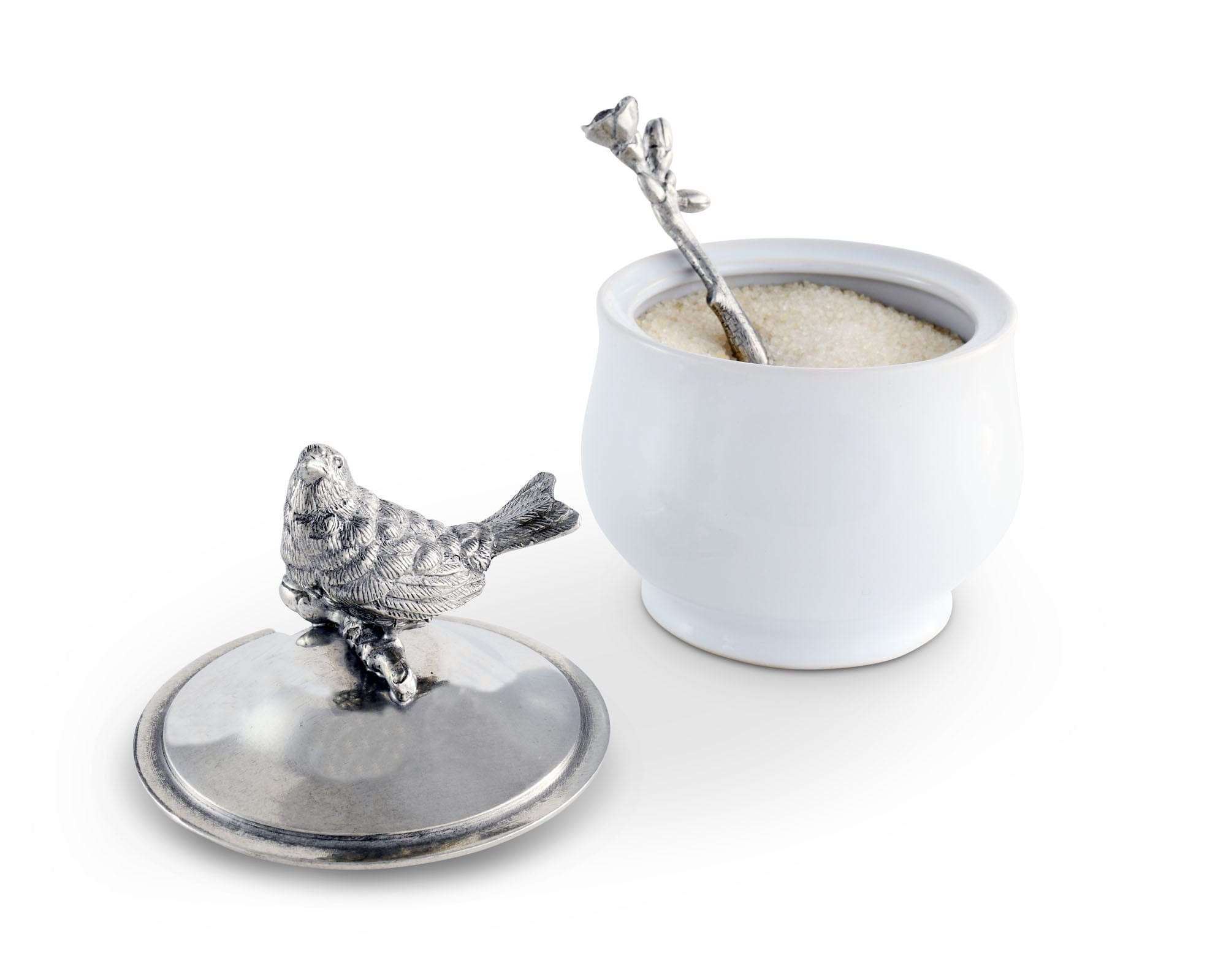 Vagabond House Song Bird Song Bird Sugar Bowl and Spoon