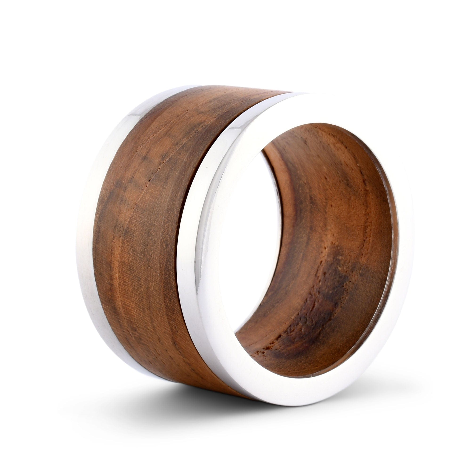 Vagabond House Tribeca Modern Tribeca Teak Napkin Ring