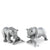 Vagabond House Woodland Creatures Pewter Fishing Bear Salt & Pepper Set